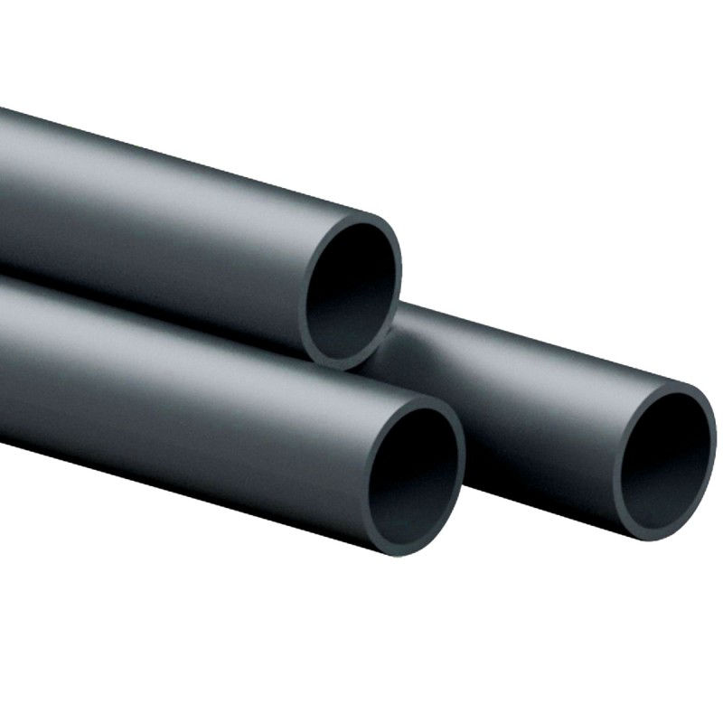 Труба ПВХ (PVC-U) напорная клеевая Lareter PN10 d63 мм, без раструба, 5 м